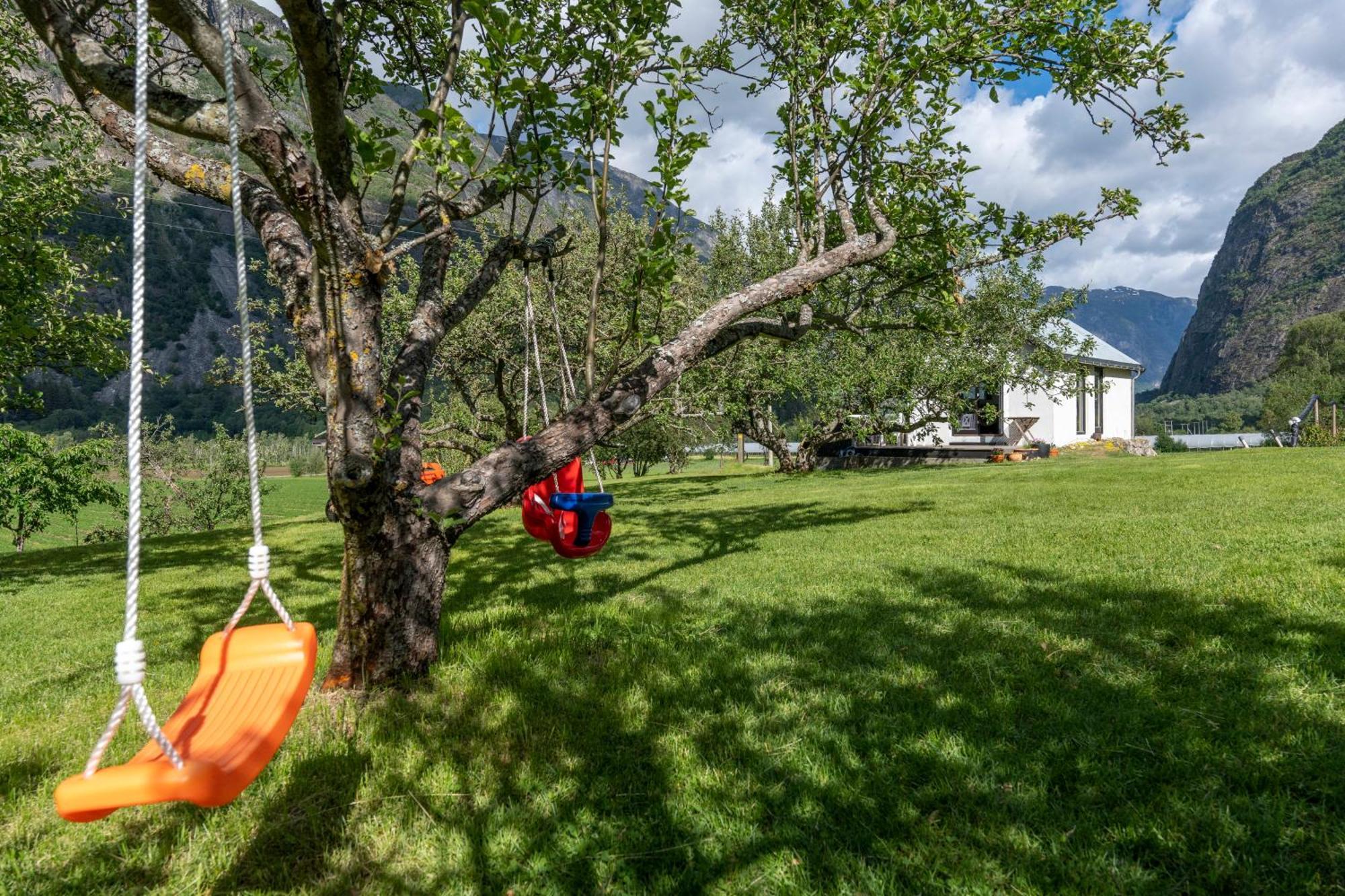 Lærdalsøyri Jordeplegarden Holiday Home - Part Of A Farm - Two Buildings - Close To Flam מראה חיצוני תמונה