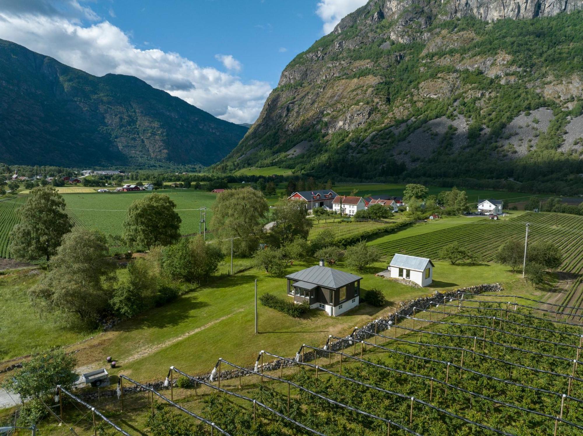 Lærdalsøyri Jordeplegarden Holiday Home - Part Of A Farm - Two Buildings - Close To Flam מראה חיצוני תמונה